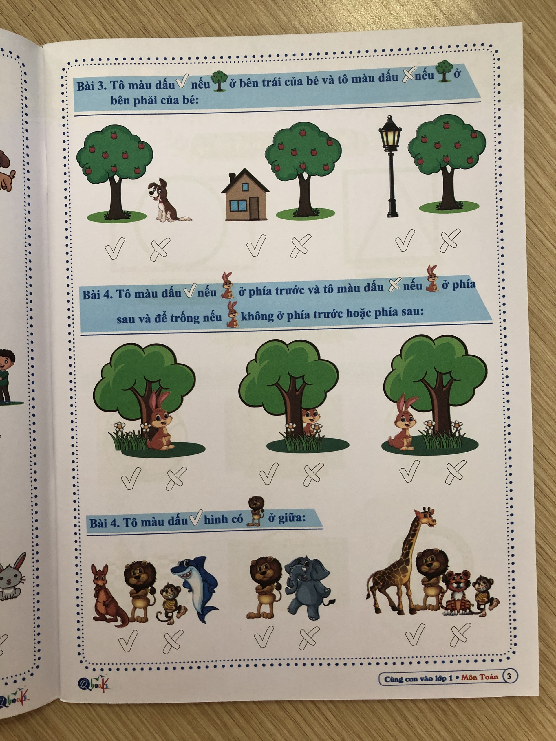 QB - Cùng con vào lớp toán 1