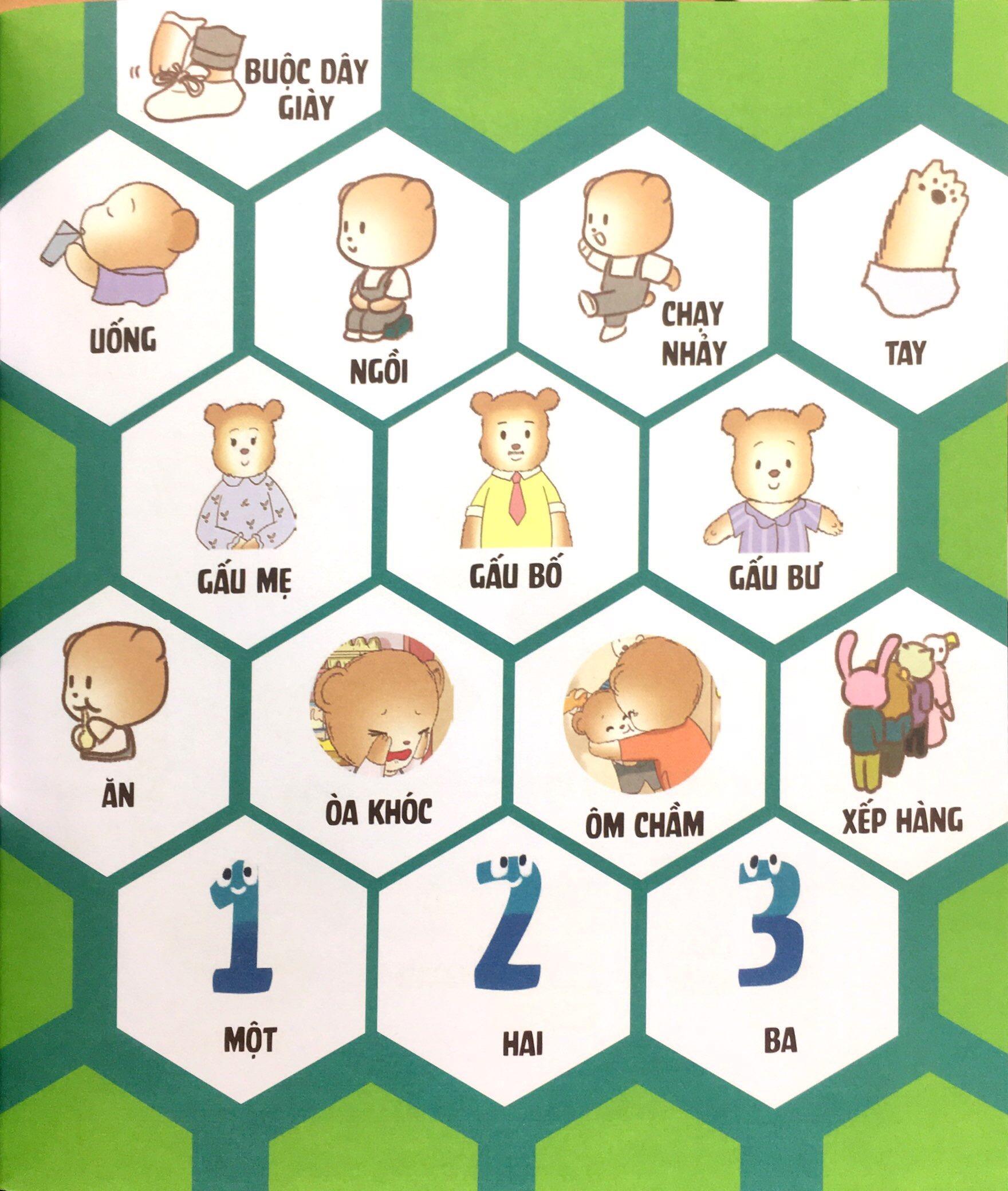 Gấu Bư Đi Siêu Thị - Học Kĩ Năng Sống Cùng Gấu Bự - Truyện Tương Tác Phát Triển EQ (Dành Cho Trẻ Từ 3-9 Tuổi)