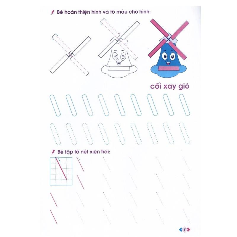 Nhận Biết Và Làm Quen Với Nét Cơ Bản (Dành Cho Trẻ 4 - 5 Tuổi) - Bản Quyền