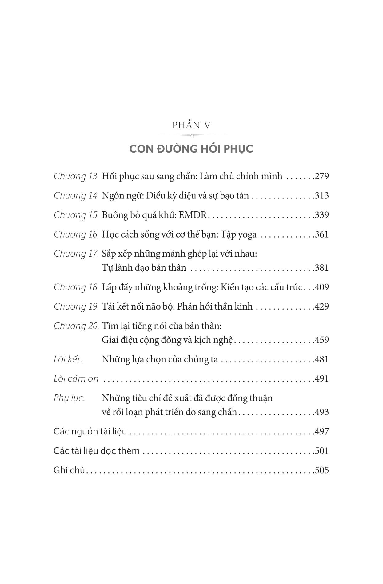 Sang Chấn Tâm Lý - Hiểu Để Chữa Lành