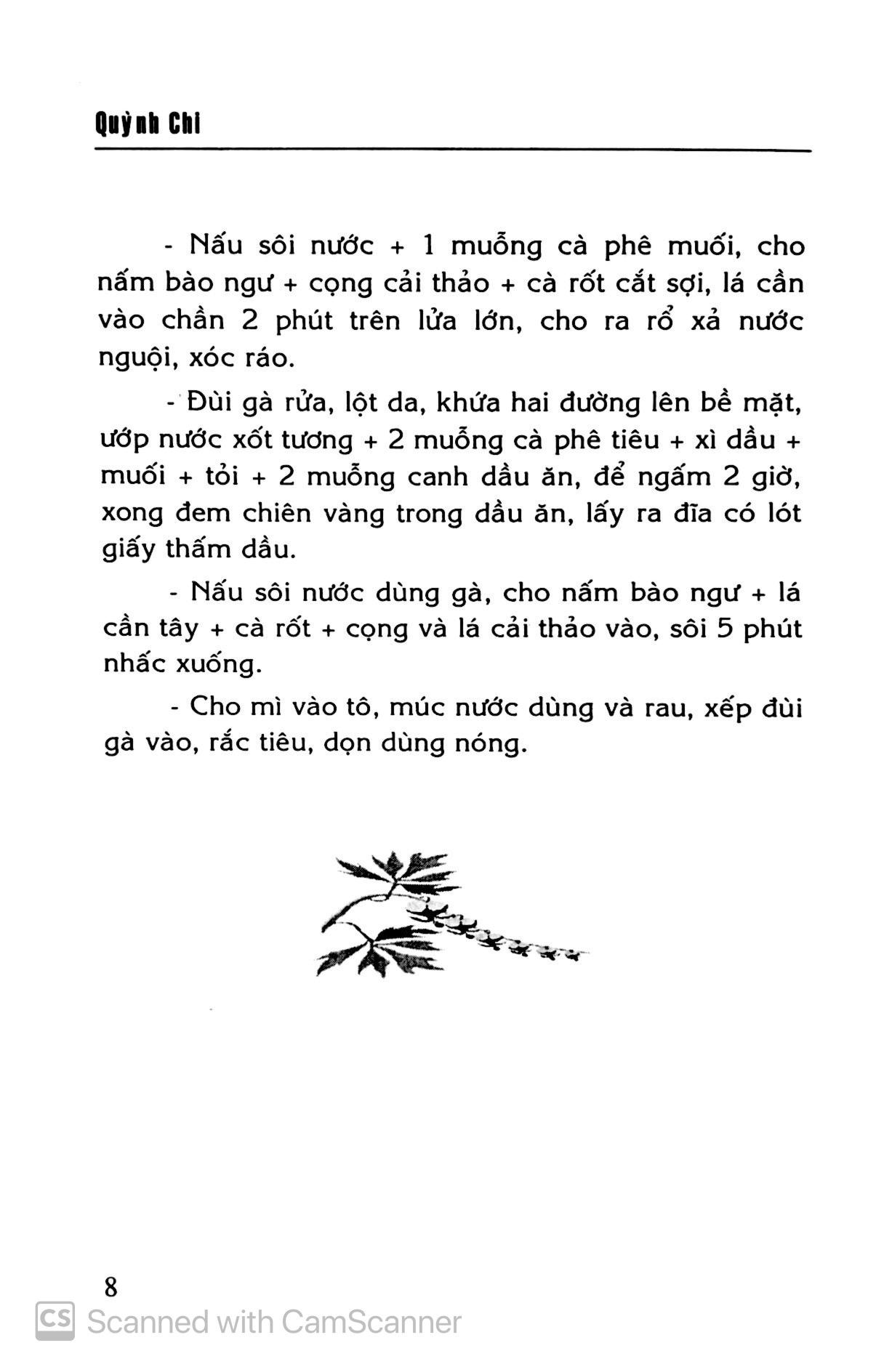 Thực Đơn Một Món Nhanh, Ngon, Tiện Lợi