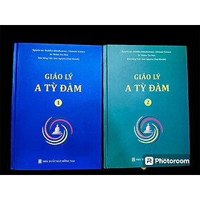 Bộ 2 cuốn sách Giáo Lý A Tỳ Đàm