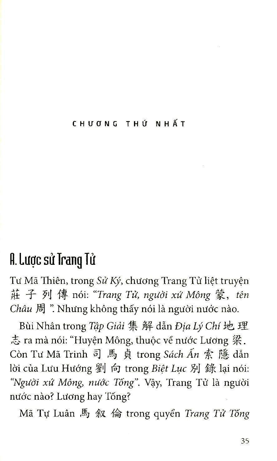 Trang Tử Tinh Hoa (Thu Giang Nguyễn Duy Cần )(Tái Bản)