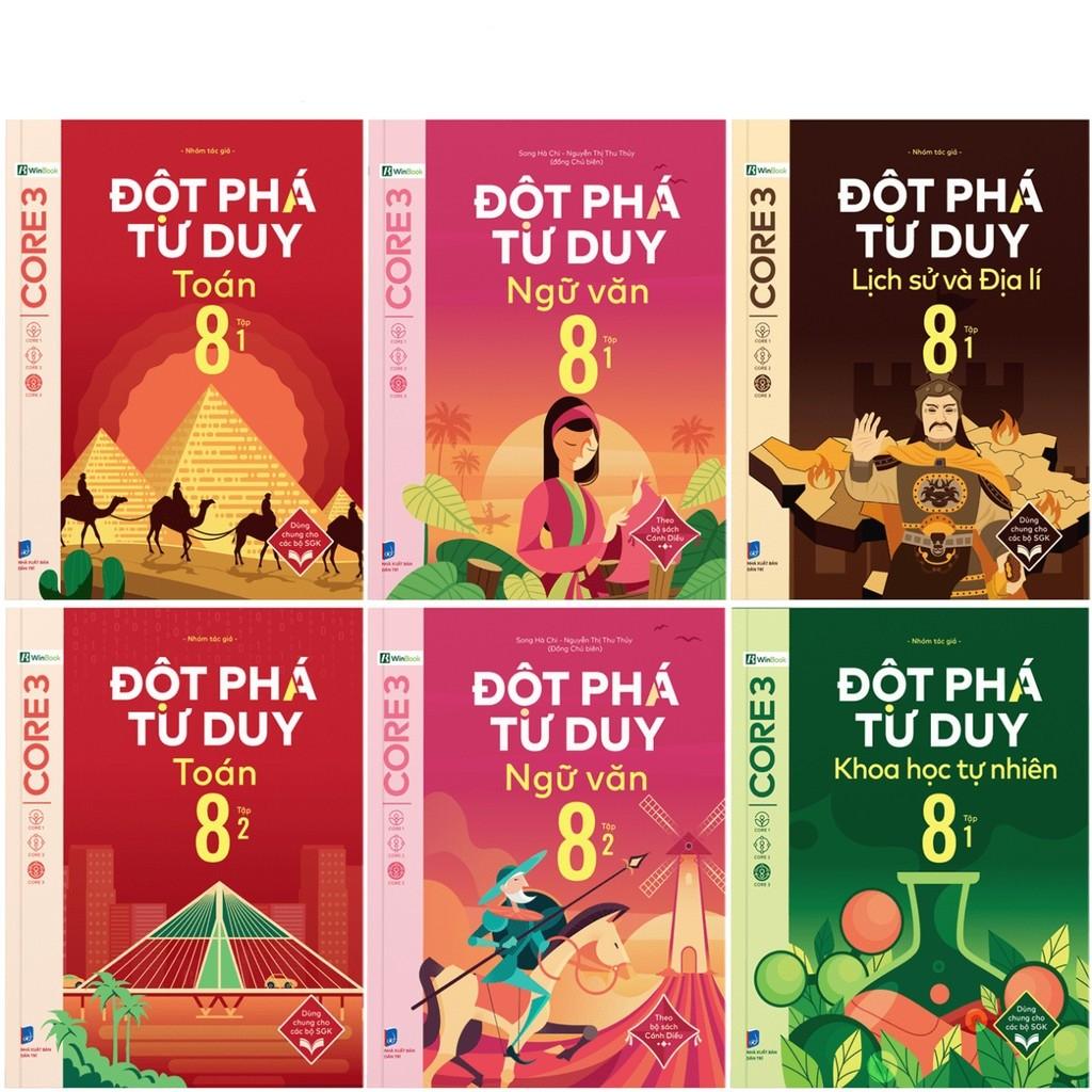 Đột Phá Tư Duy Lớp 8 - Trọn Bộ Các Môn Toán, Văn, KHTN, Lịch Sử Địa Lý - Bản Quyền