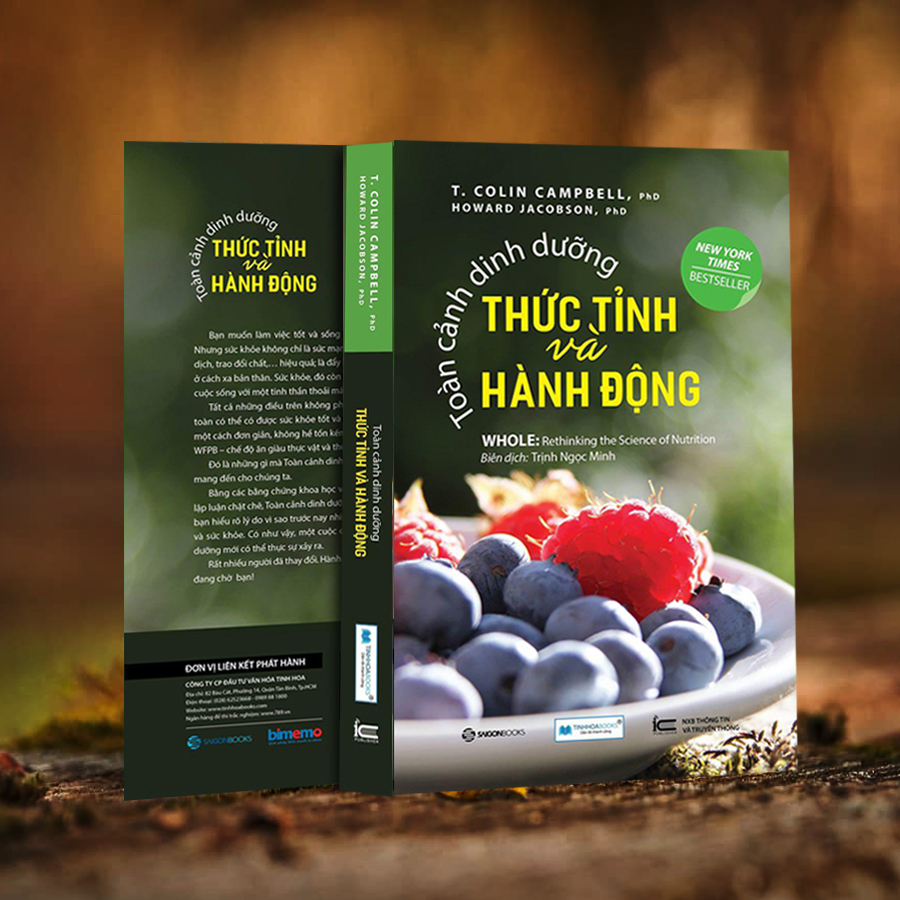 Combo 2 Cuốn Sách Về Dinh Dưỡng Hay Nhất: Toàn Cảnh Dinh Dưỡng Thức Tỉnh Và Hành Động + Liệu Trình Dinh Dưỡng Tối Ưu