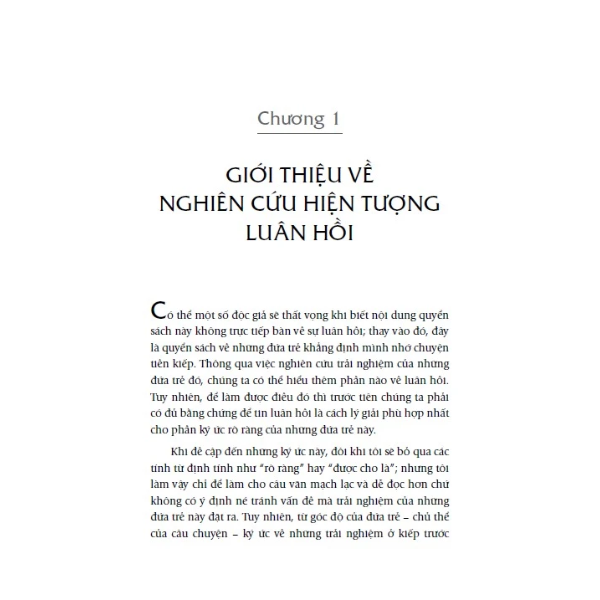 Sách Những đứa trẻ nhớ được tiền kiếp - Ian Stevenson