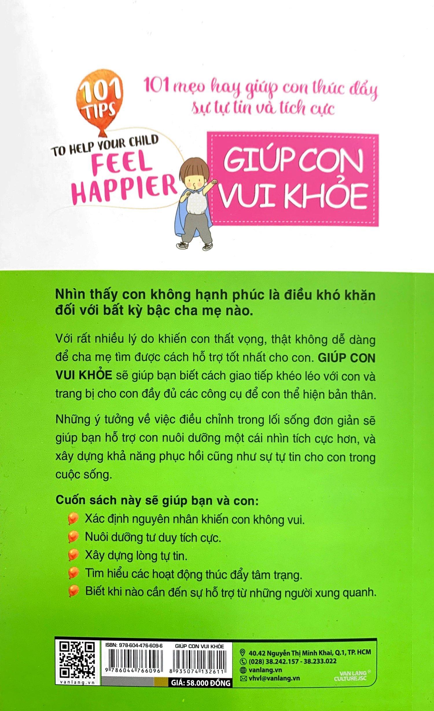 101 Tips - Giúp Con Vui Khỏe