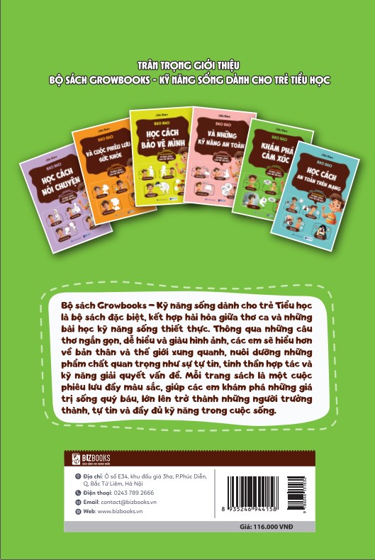 Sách Bao Bao Khám Phá Cảm Xúc - Growbooks - Kỹ Năng Sống Dành Cho Trẻ Tiểu Học