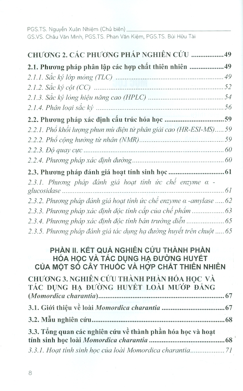 Thành Phần Hoá Học Và Tác Dụng Hạ Đường Huyêt Của Một Số Cây Thuốc Việt Nam Chọn Lọc (Bộ Sách Đại Học Và Sau Đại Học) (Bìa Cứng)