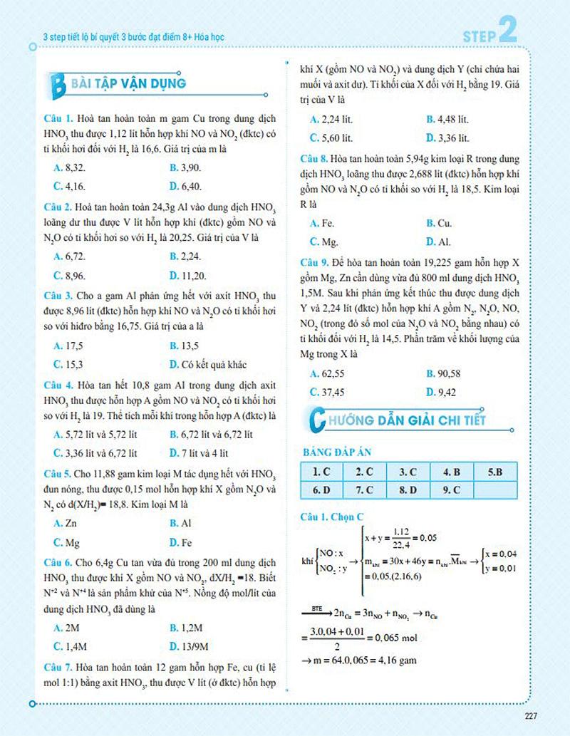 3 STEP - Tiết Lộ Bí Quyết 3 Bước Đạt Điểm 8+ Hóa Học