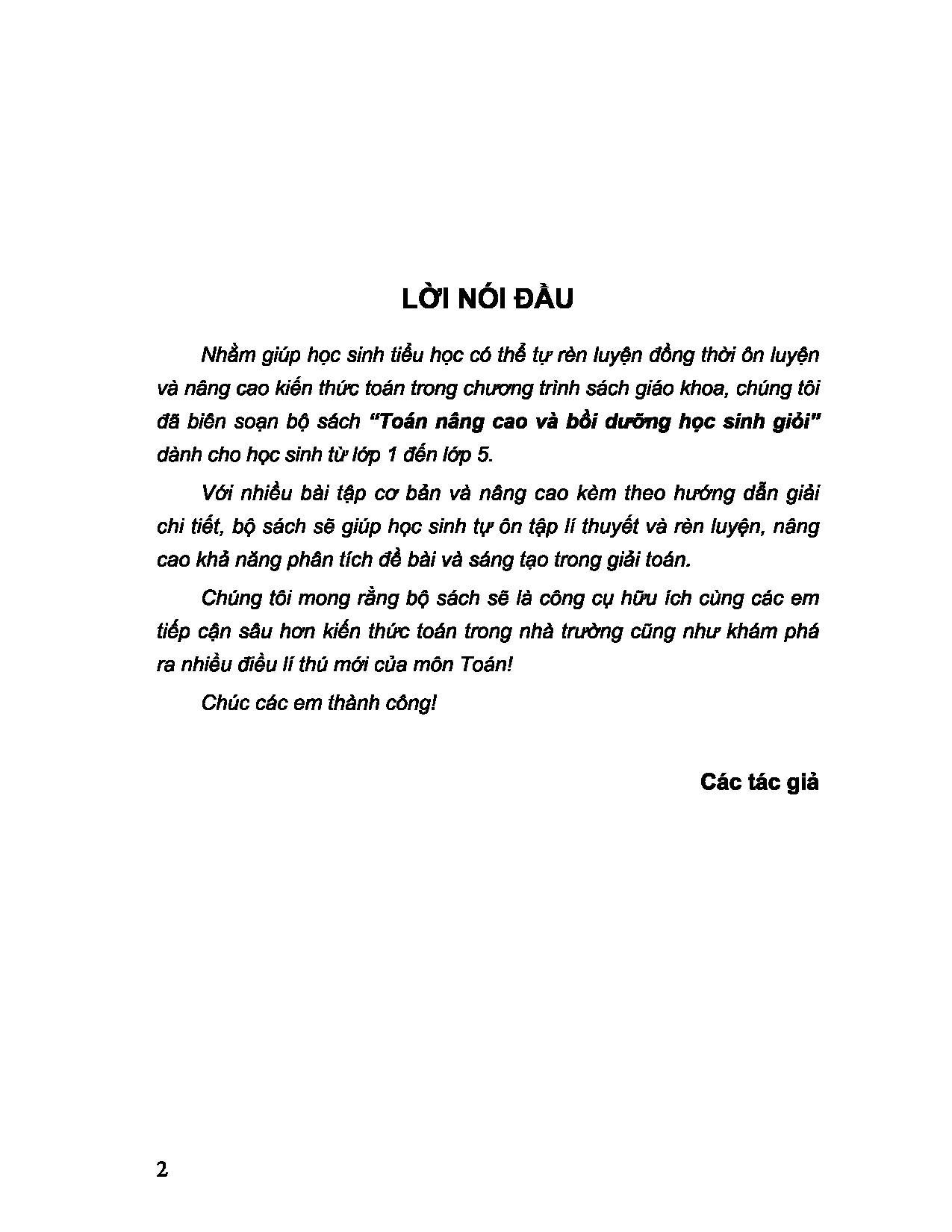 Toán Nâng Cao & Bồi Dưỡng Học Sinh Giỏi Lớp 5 _ML
