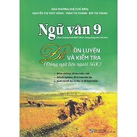 Sách - Ngữ văn 9 - Đề ôn luyện và kiểm tra (Dùng ngữ liệu ngoài sgk)