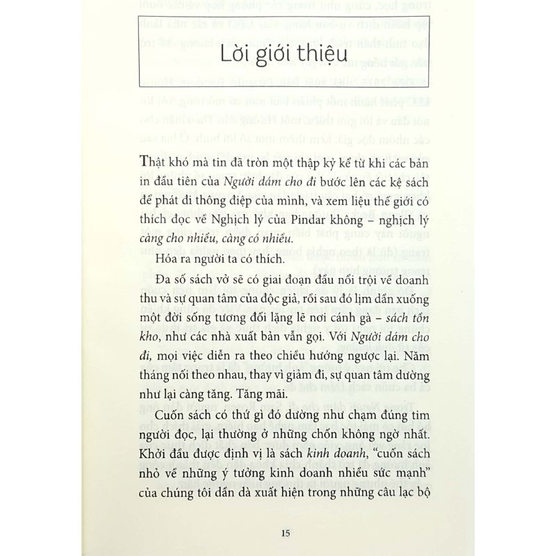 Người Gây Ảnh Hưởng Dám Cho Đi - Câu Chuyện Nhỏ Về Một Ý Tưởng Có Sức Thuyết Phục Lớn Nhất
