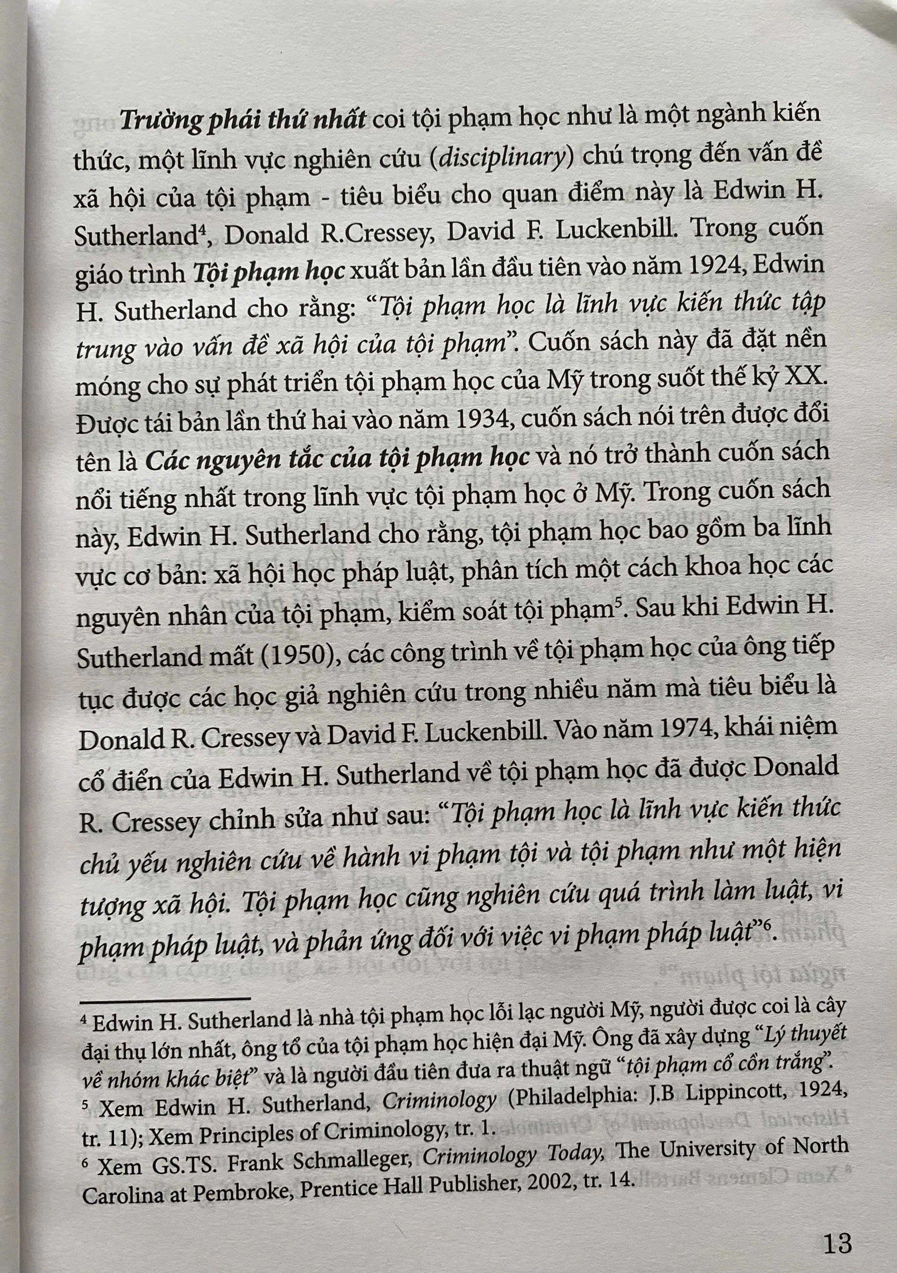 Tội Phạm Học Đương Đại