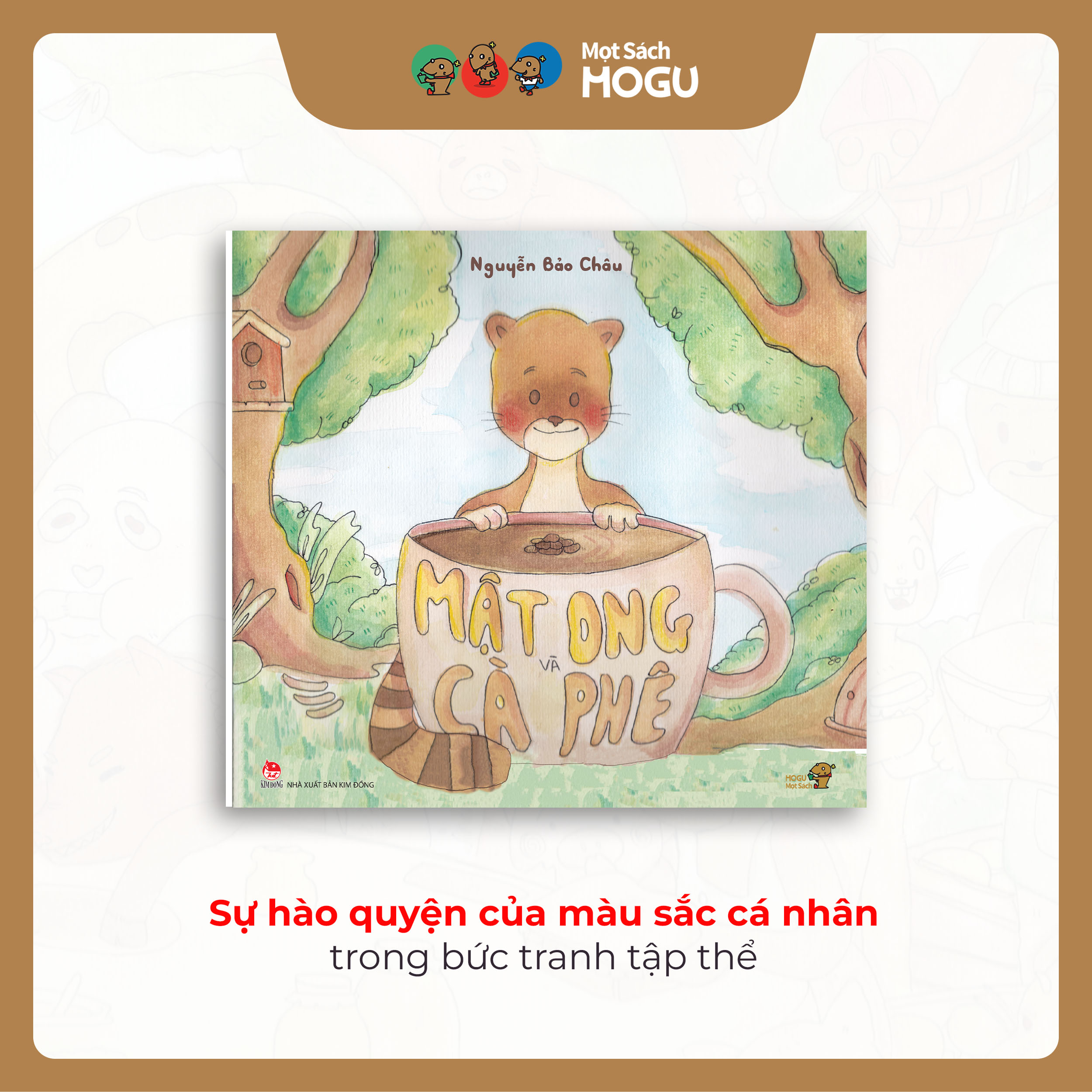 Truyện Ehon bé 3-4-5 tuổi - Mật Ong và Cà Phê