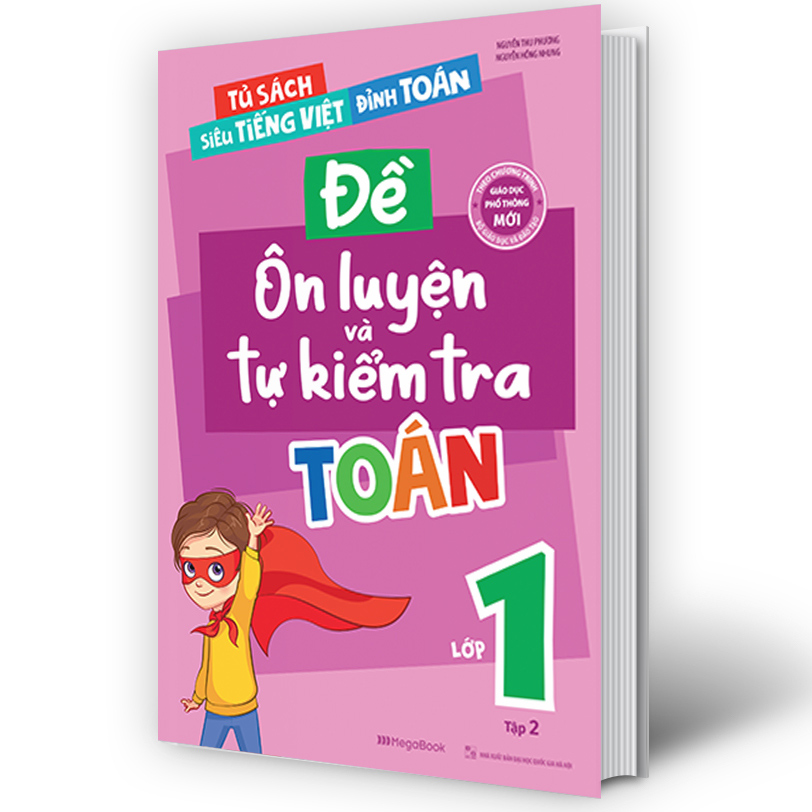 Combo 2 Cuốn Đề Ôn Luyện Và Tự Kiểm Tra Toán Lớp 1