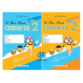 Sách Combo Vở Thực Hành Chính Tả Lớp 2 (Tập 1+Tập 2 ) (KV)