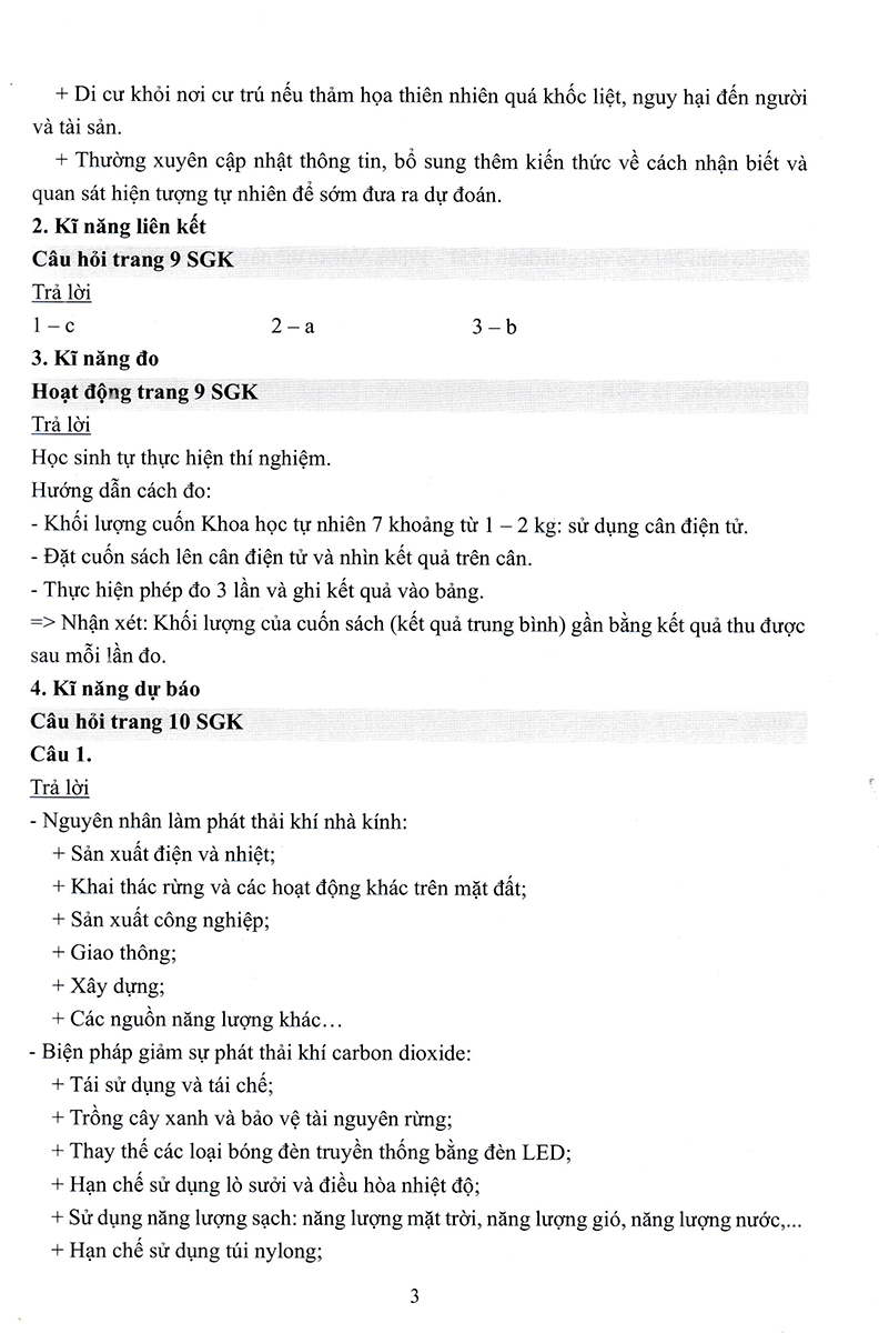 Hướng Dẫn Giải Bài Tập Khoa Học Tự Nhiên 7 - OP
