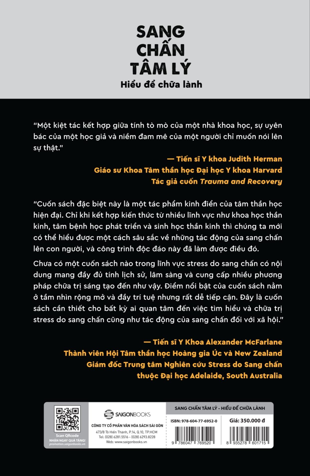 Sang Chấn Tâm Lý - Hiểu Để Chữa Lành