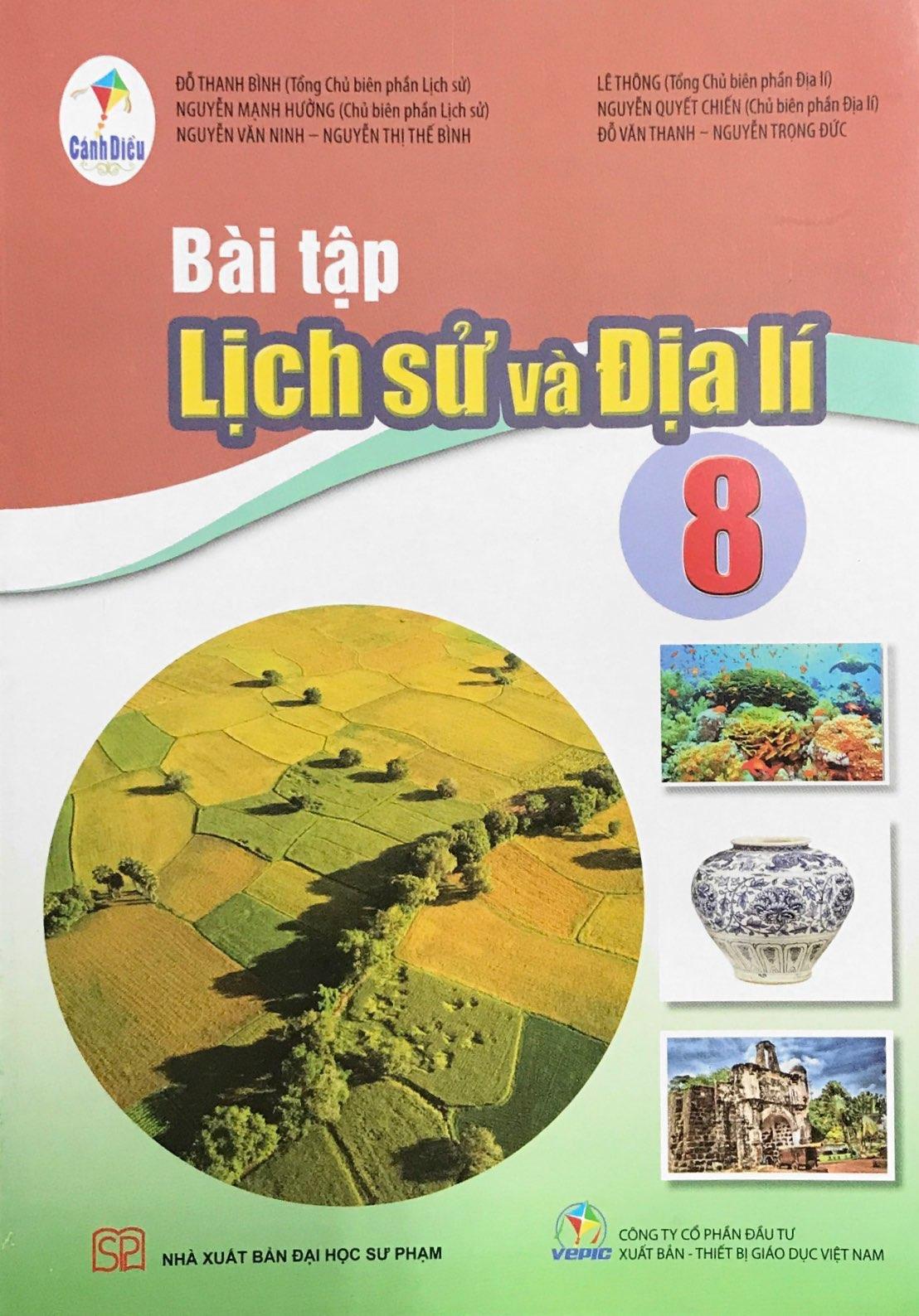 Bài Tập Lịch Sử Và Địa Lí 8 (Cánh Diều) (Chuẩn)