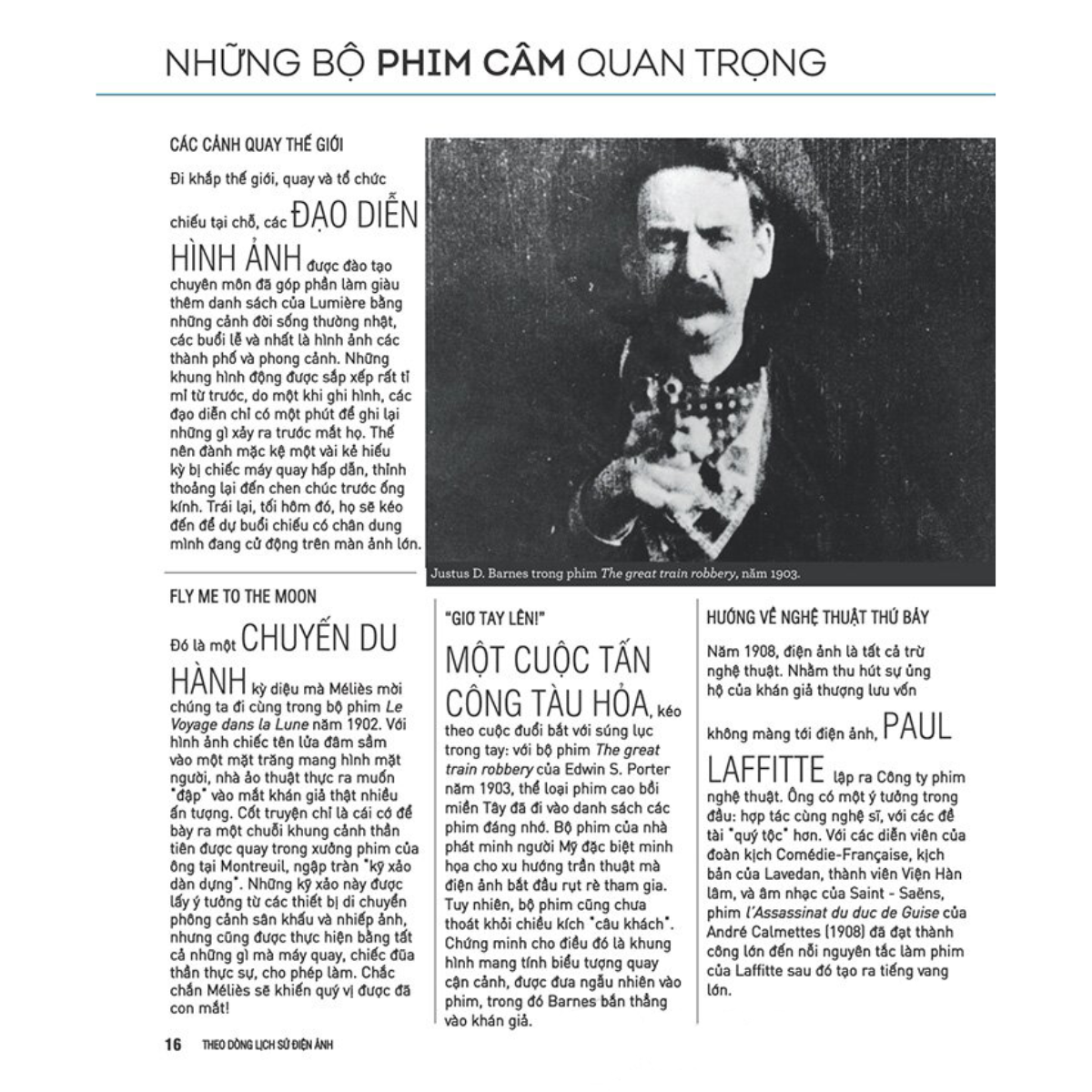 Kiến Thức Căn Bản Cần Biết - Theo Dòng Lịch Sử Điện Ảnh