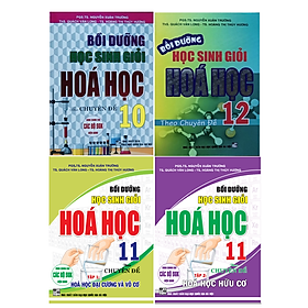 Sách - Combo Bồi Dưỡng Học Sinh Giỏi Hóa Học Theo Chuyên Đề Lớp 10, 11, 12