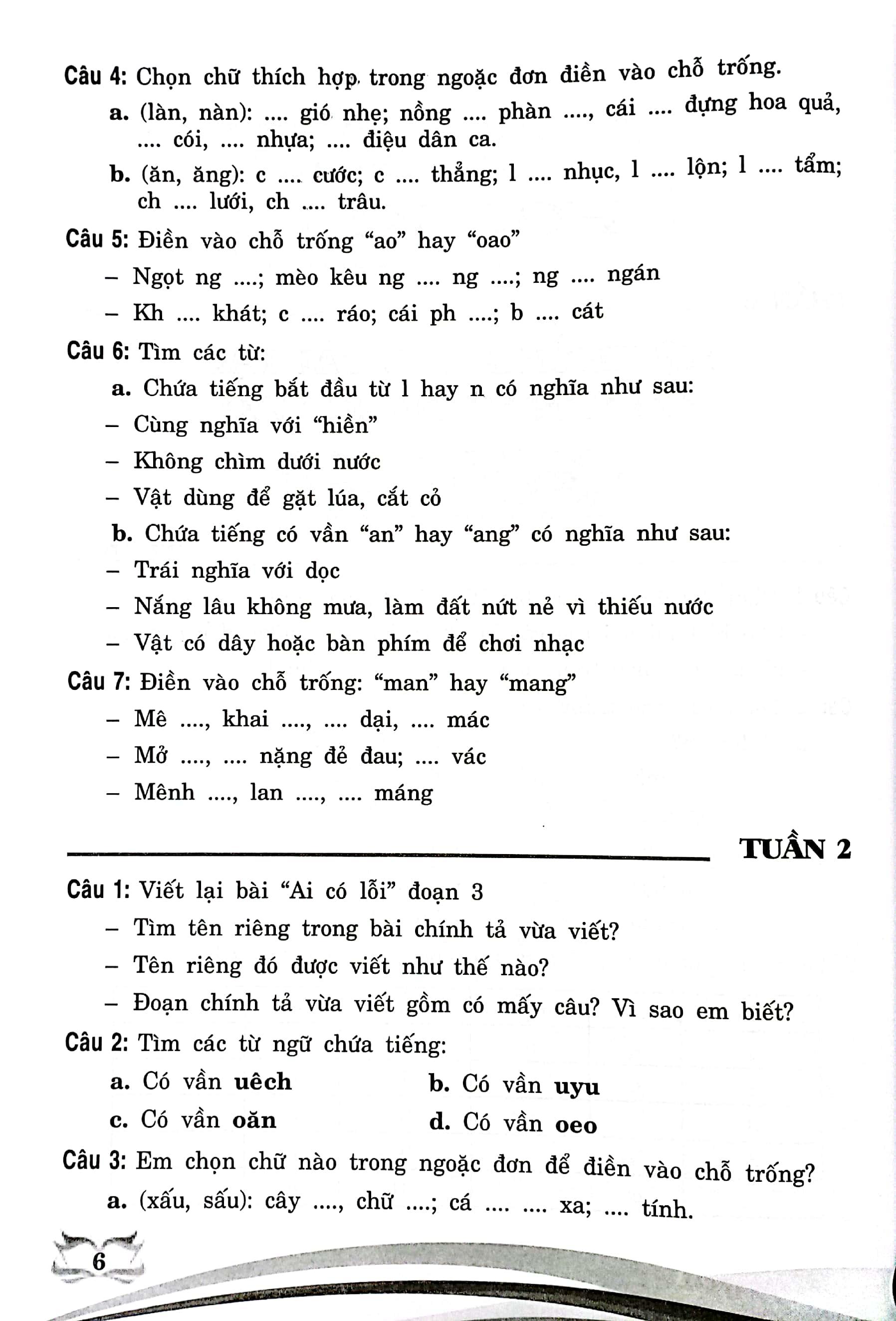 Tiếng Việt Nâng Cao Lớp 3 (Theo Chương Trình Giáo Dục Phổ Thông Mới)