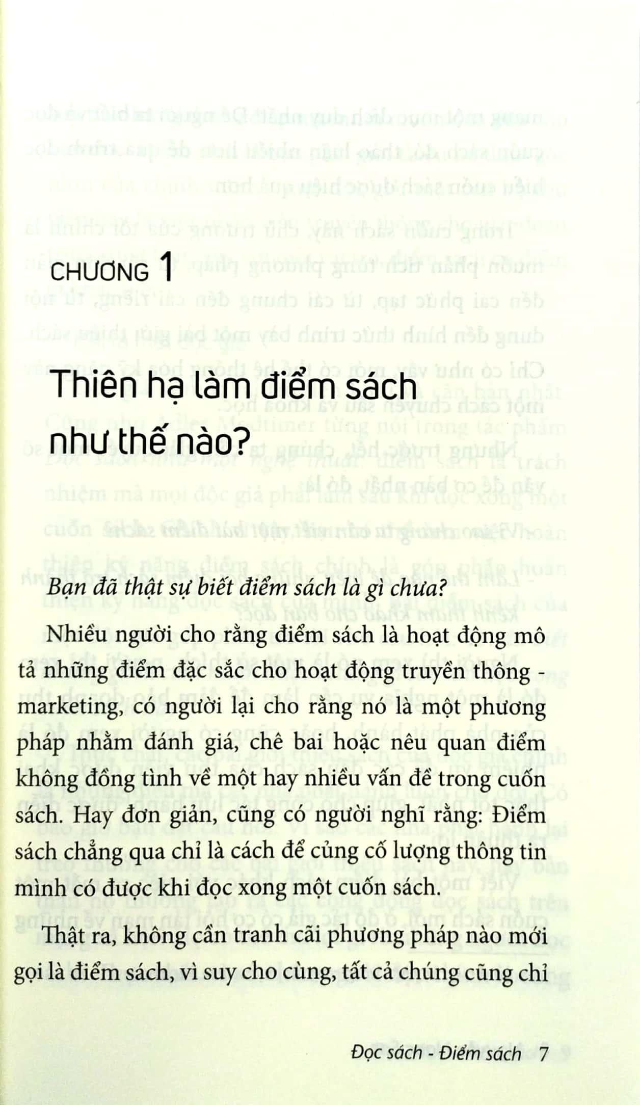 Đọc Sách, Điểm Sách
