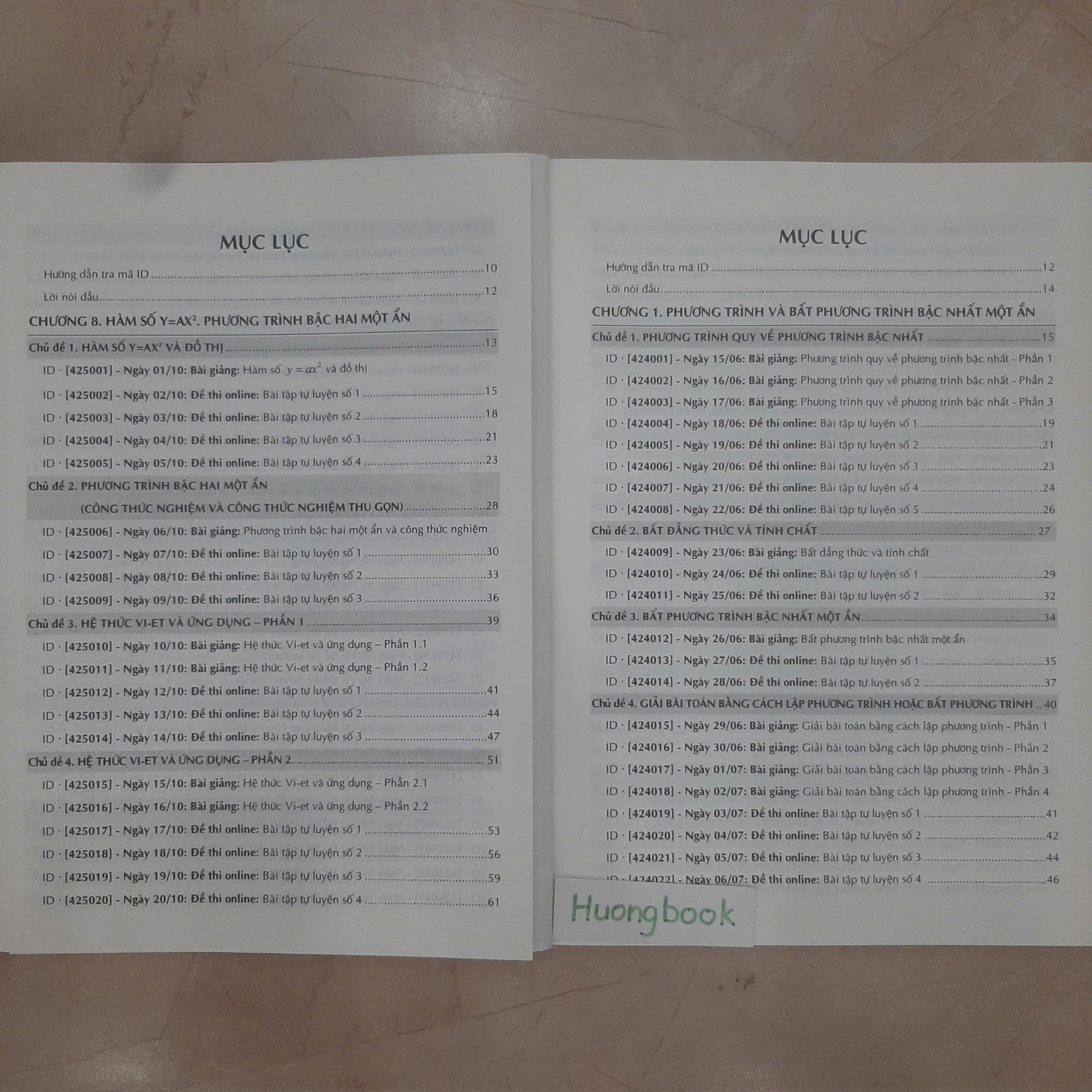 Sách toán 9 ôn thi vào 10, tổng ôn toán học lớp 9
