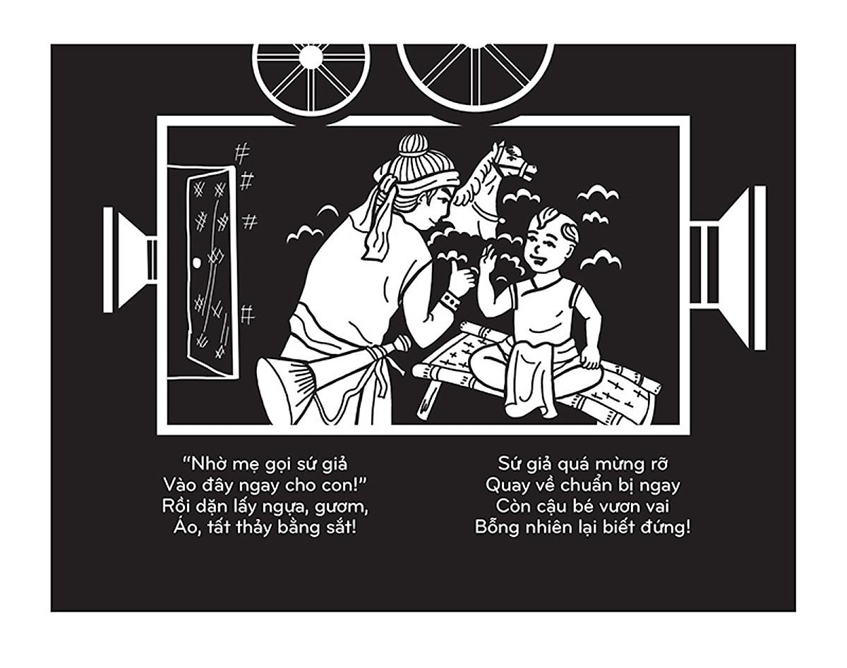 Sách Tương Tác - Sách Chiếu Bóng - Cinema Book - Rạp Chiếu Phim Trong Sách - Thánh Gióng