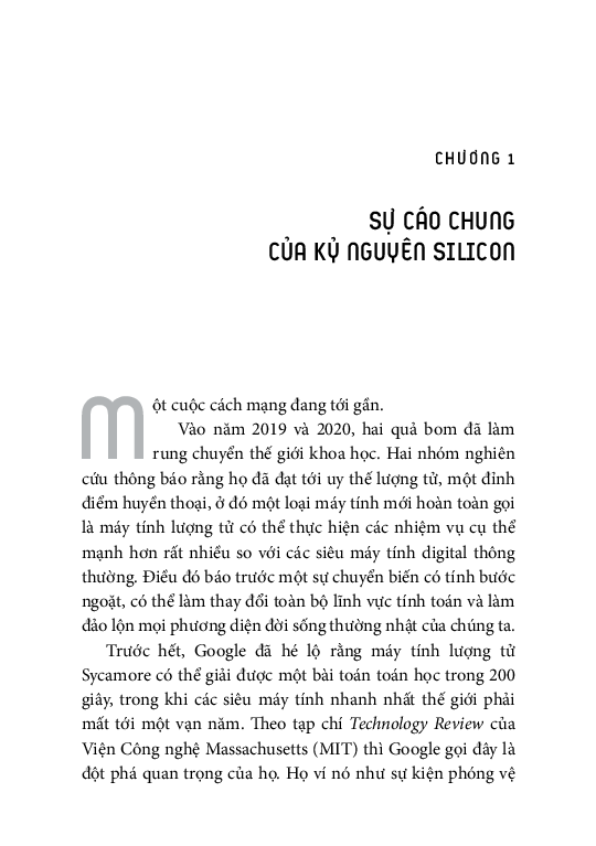 Uy thế lượng tử. Cuộc cách mạng máy tính lượng tử sẽ làm thay đổi tất cả như thế nào