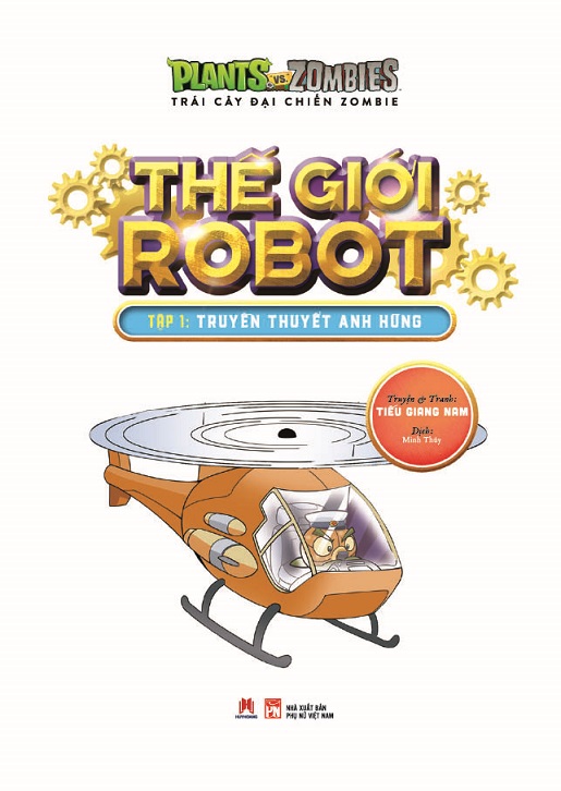 COMBO Trái Cây Đại Chiến Zombie - Thế Giới Robot (Trọn bộ 6 tập)