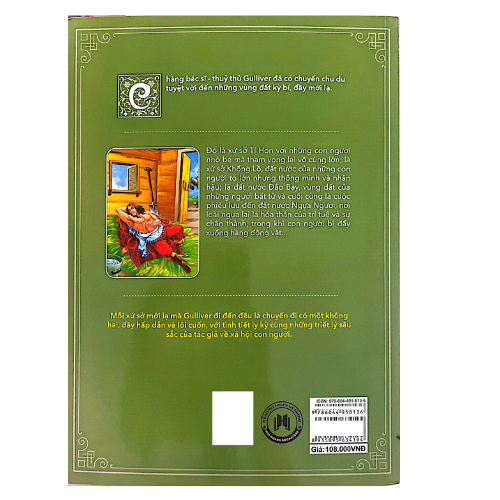 Danh Tác Trong Nhà Trường - Những Cuộc Phiêu Lưu Của Gulliver - Tái Bản 2024 (HH)