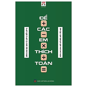 Sách - Để các em thích Toán