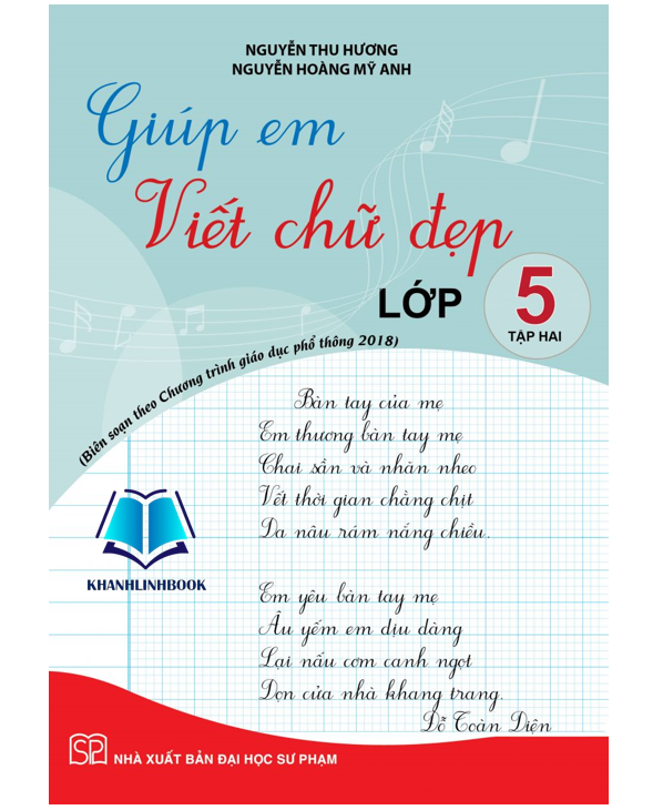 Sách - Combo Giúp em viết chữ đẹp lớp 5 - tập 1 + 2 (Theo SGK CD và KNTT) (KP)