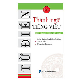 Sách - Từ Điển Thành Ngữ Tiếng Việt - Khang Việt Book