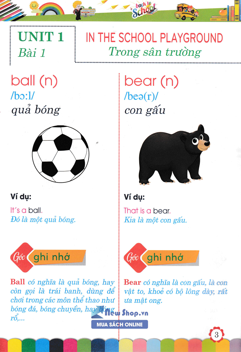 Học Tiếng Anh Bằng Hình Ảnh Lớp 1 _HA