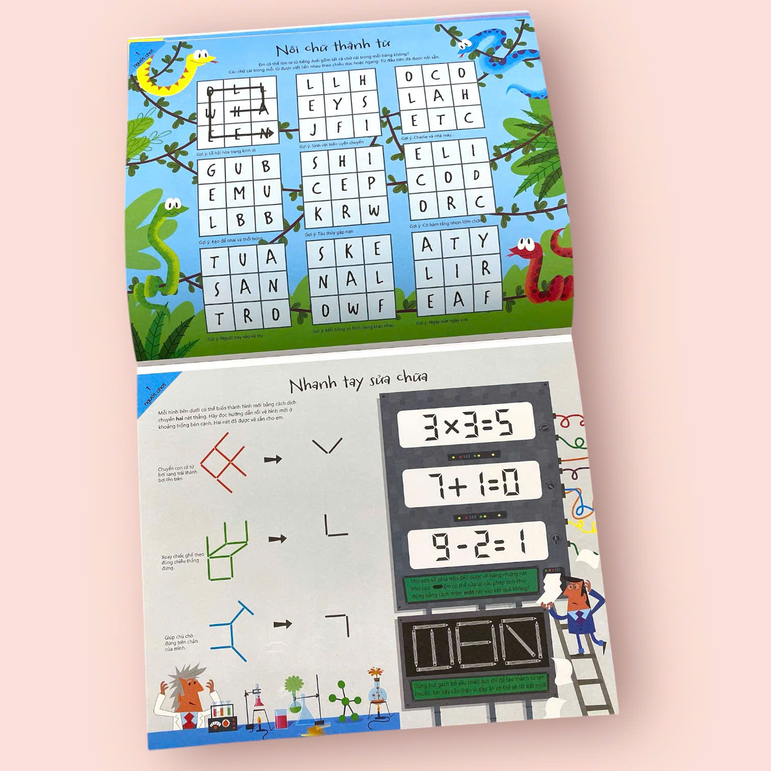 Combo 4 Cuốn Sách: Khổng Lồ Về Trò Chơi Tư Duy