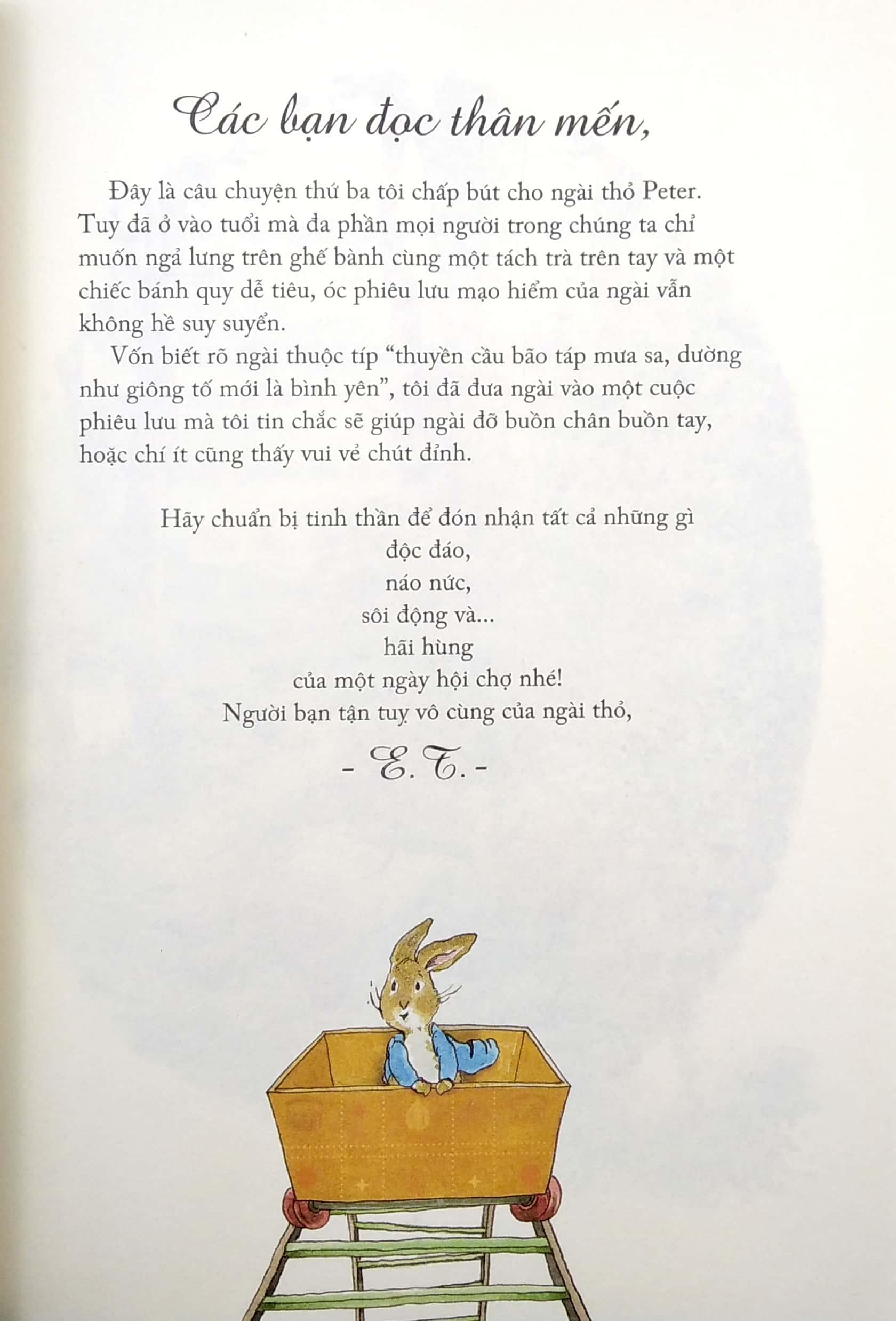 Thỏ Peter - Chuyện Bây Giờ Mới Kể: Hút Chết Ở Hội Chợ (Tái Bản 2021)