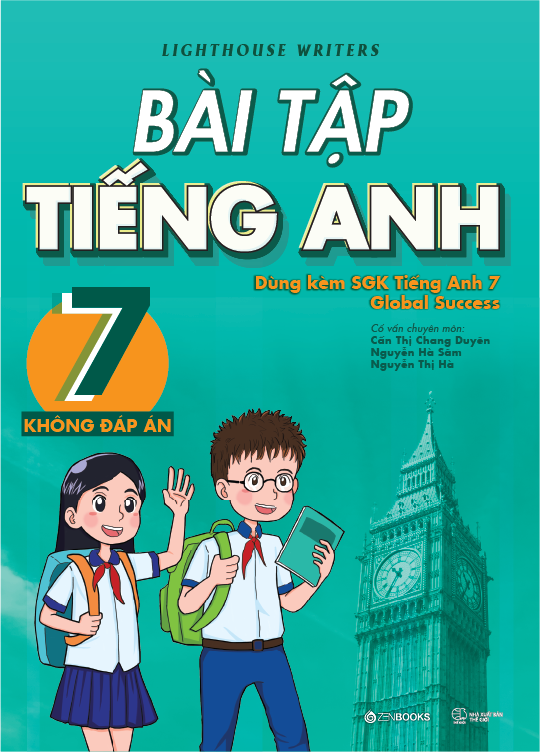Sách - Bài Tập Tiếng Anh 7 (Không Đáp Án) (Dùng Kèm SGK Tiếng Anh 7 Global Success)