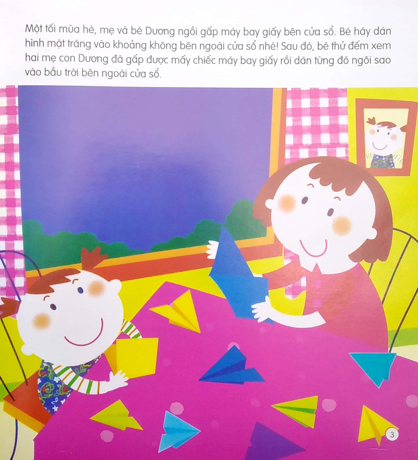 Sách Dán Hình Cho Bé - Miếng Dán Thần Kỳ - Bồi Dưỡng Chỉ Số IQ