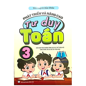 Sách - Phát triển và nâng cao tư duy toán lớp 3
