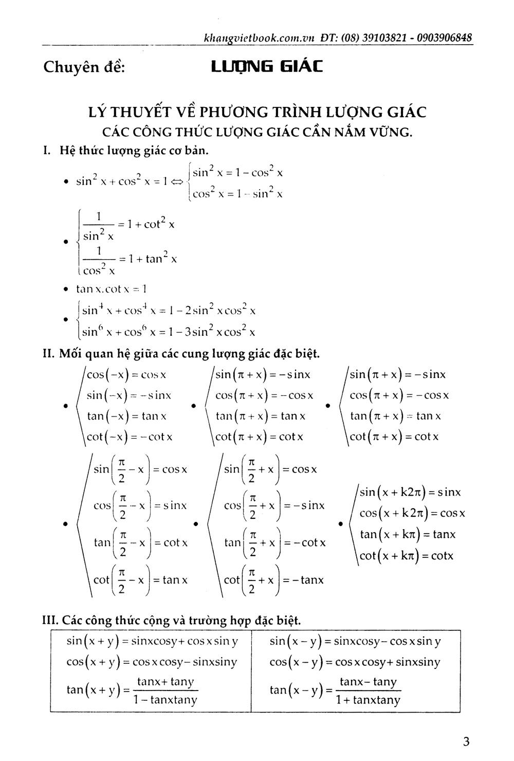 Rèn Luyện Kỹ Năng - Chinh Phục Giải Toán Phương Trình, Bất Phương Trình, Hệ Phương Trình, Bất Đẳng Thức