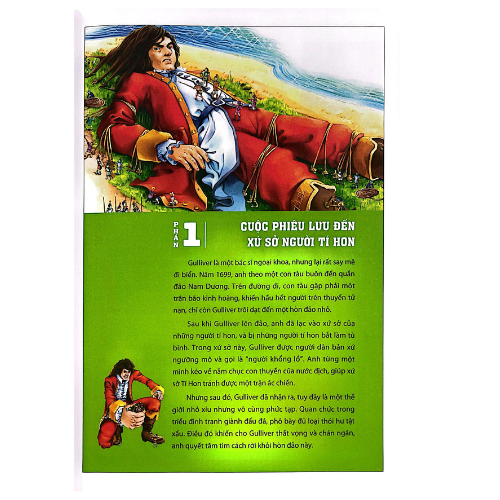 Danh Tác Trong Nhà Trường - Những Cuộc Phiêu Lưu Của Gulliver - Tái Bản 2024 (HH)