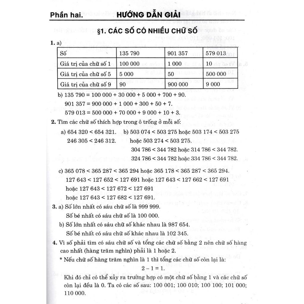 Sách - Bài Tập Về Số Tự Nhiên Lớp 4 - Dùng Chung Cho Các Bộ SGK Hiện Hành - Hồng Ân