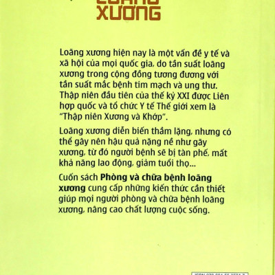 Sách- Phòng Và Chữa Bệnh Loãng Xương