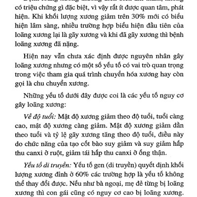 Phòng Và Chữa Bệnh Loãng Xương