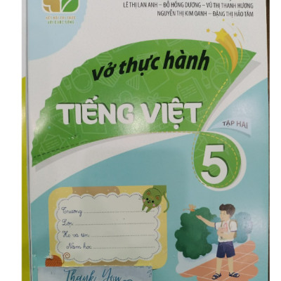 Sách - Combo Vở thực hành tiếng việt 5 - tập 1 + 2 (Kết Nối)