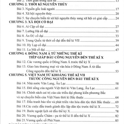 Hướng Dẫn Trả Lời Câu Hỏi Và Bài Tập Lịch Sử Lớp 6 (Bám Sát SGK Chân Trời Sáng Tạo) 	