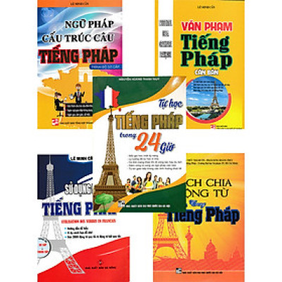 Combo Học Tiếng Pháp Cho Người Mới Bắt Đầu (Bộ 5 Cuốn)